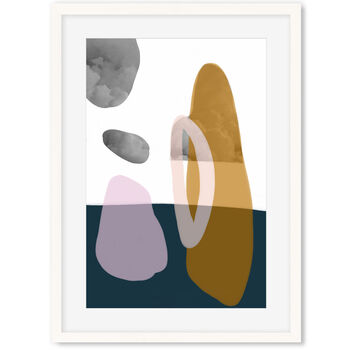 Modern Shapes Collage Art Print, 6 of 6