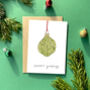 A Christmas Sprout Card, thumbnail 1 of 2