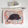 Cosy Crochet Dog Card, thumbnail 5 of 7