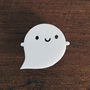 Little Ghost Acrylic Brooch Or Pin, thumbnail 1 of 5