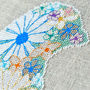 Floral Finch Cross Stitch Kit, thumbnail 2 of 4