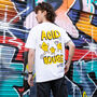 Acid House Unisex Old School Rave T Shirt In White, thumbnail 1 of 6