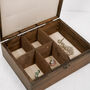Large Personalised Message Wooden Jewellery Box, thumbnail 7 of 12