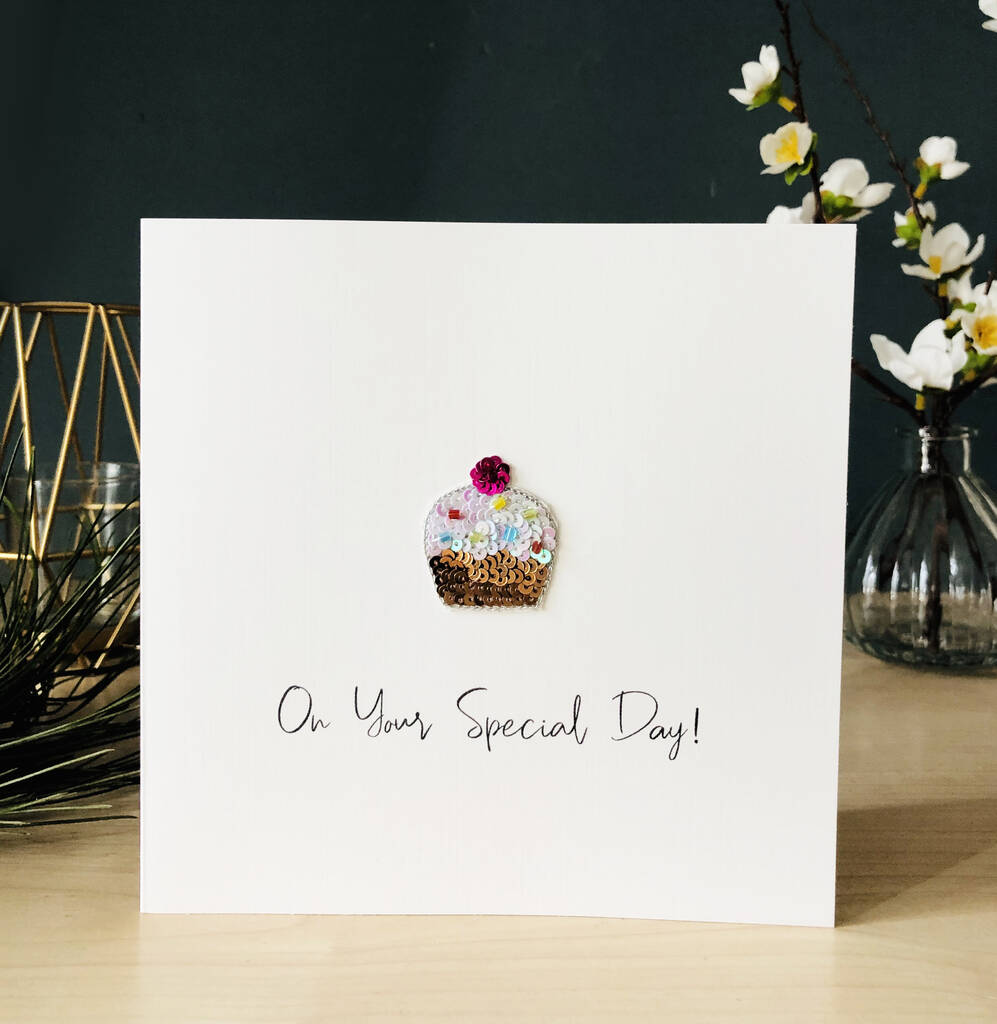 'On Your Special Day' Celebration Cake Card