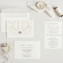 Laser Cut Wedding Invitations Joyful Collection, thumbnail 1 of 4