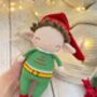 Crochet Christmas Elves, Knit Elf Toy, thumbnail 3 of 7