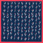 Tulip Batik Silk Scarf, thumbnail 3 of 3