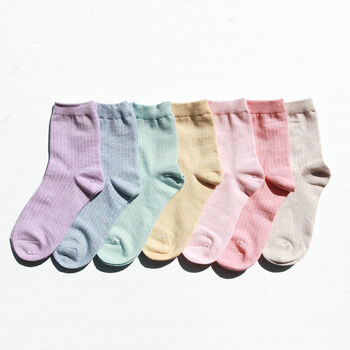 Personalised Mama Bear Cotton Socks In A Gift Box, 6 of 7