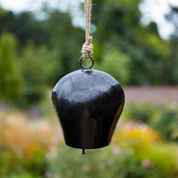 Zang Large Black Iron Cow Bell, 2 of 4
