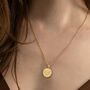 Personalised Gold Plated Zodiac Constellation Necklace, thumbnail 5 of 11