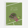 See You On Court Tennis Print, thumbnail 8 of 9