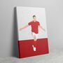 Chris Wood Nottingham Forest Football Canvas, thumbnail 1 of 2