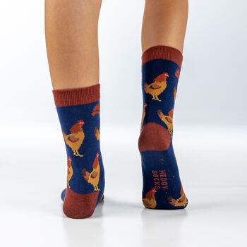 Kids Bamboo Socks | Chicken Socks | Sustainable Socks | Eco, 2 of 3