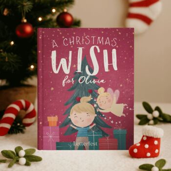 Personalised Christmas Wish Story Book, 6 of 12