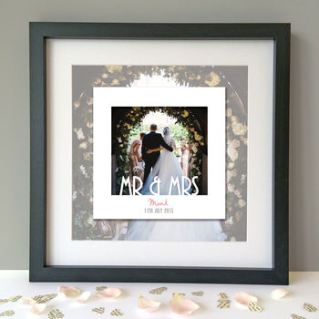 Personalised First Wedding Anniversary Print, 2 of 3