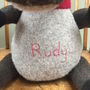 Reindeer Soft Toy For Baby's First Christmas, thumbnail 3 of 10