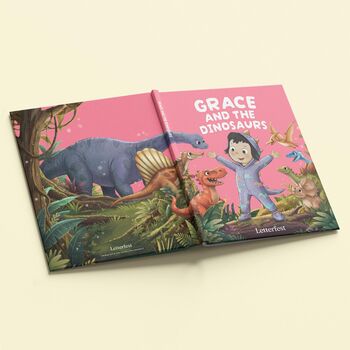Personalised Children's Dinosaur Story Book, 3 of 10
