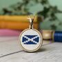 I Love Scotland! Mini Matchbox Cross Stitch Kit, thumbnail 4 of 5
