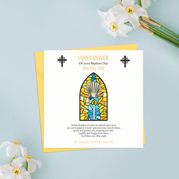 Personalised Baptism Card, 3 of 4