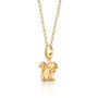 18ct Gold Squirrel Charm Necklace, thumbnail 2 of 6