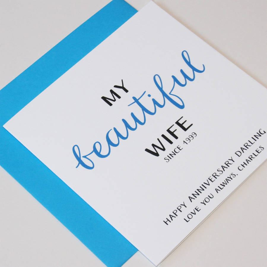Personalised Occasions 'My Beautiful…' Greeting Card By The Cornish