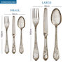 Antique Cutlery Fabric Wall Stickers, thumbnail 5 of 5