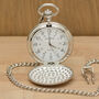 Personalised Script Initial Pocket Watch, thumbnail 5 of 7