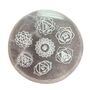 Small Charging Plate 8cm Chakra Design, thumbnail 1 of 2