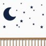 Moon And Stars Wall Stickers, thumbnail 2 of 9