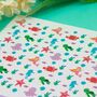 Under The Sea A4 Tiled Icing Sheet, thumbnail 3 of 5