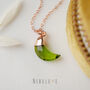 Peridot August Birthstone Necklace, thumbnail 1 of 10