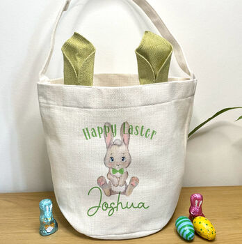 Personalised Easter Basket, Gift Bag, 5 of 5