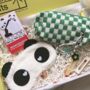 For Teens The Perfect Pamper Panda Gift Box Set With Stationary Black, thumbnail 12 of 12