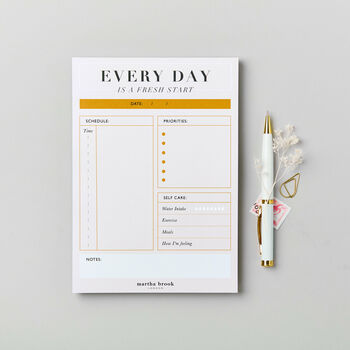 'Working From Home' Daily Planner Desk Pad, 3 of 6