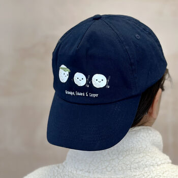 You And Me Personalised Golf Cap, 4 of 4