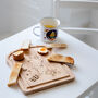 Personalised Space Themed Wooden Toast Chopping Board, thumbnail 9 of 10