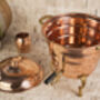Solid Copper Beverage Dispenser And Mug Set, 5000 Ml, thumbnail 1 of 8
