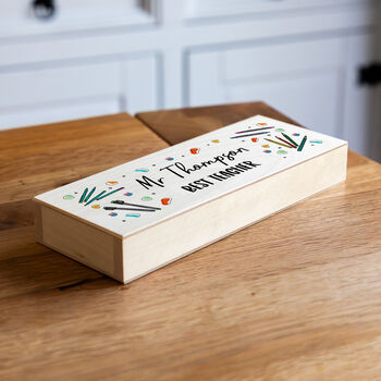 Personalised Pencil Case Tools For School Teacher Gift, 2 of 4