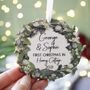 New Home First Christmas Wreath Decoration, thumbnail 4 of 6