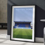 Portsmouth Fratton Park From The Centre Circle Poster, thumbnail 3 of 7