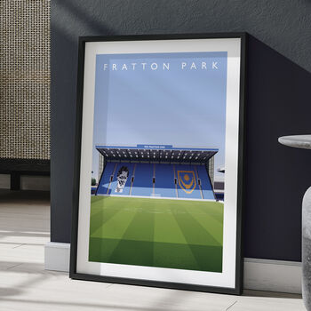 Portsmouth Fratton Park From The Centre Circle Poster, 3 of 7