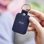 Personalised Dad Leather Key Ring, thumbnail 1 of 3