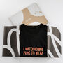 'I Watch Horror Films To Relax' Cotton T Shirt, thumbnail 2 of 6