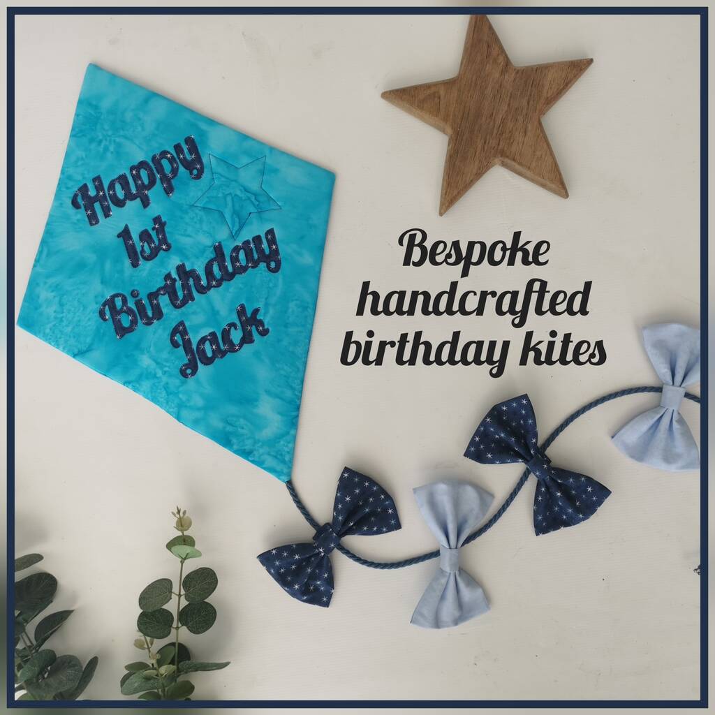 Kite Wall Hanging, Personalised Birthday Sign, 1 of 12