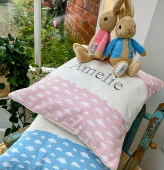 Cloud Name Cushion Baby Pink, 6 of 11