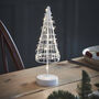 Tabletop Christmas Tree Light In Gold, White Or Brown, thumbnail 4 of 4