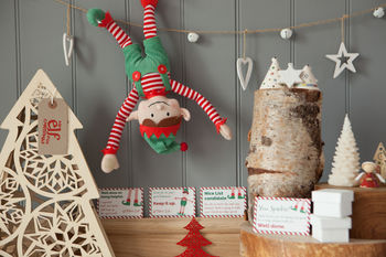 Boy Christmas Elf Toy And Magical Reward Kit, 3 of 8