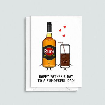 Funny Rum Father's Day Card, 2 of 3