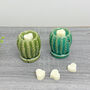 Green Cactus Wax Melt Burner And Wax Melt Gift Set, thumbnail 5 of 8