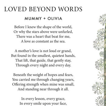 A Personalised Print Of Your Photo And Words, 7 of 9